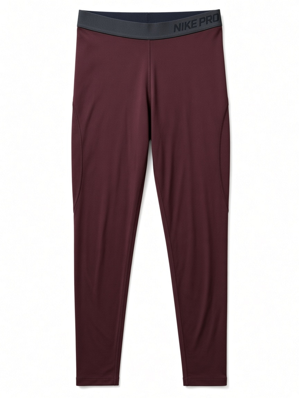 Nike Pro Dri-Fit Leggings Size M Burgundy